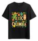 Tshirt Muscle Freaks Mexico 2026 Colombia Floral Style Landscapes_viptrois.com