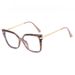 Square Flat New Women's Eyeglasses Frames Anti-blue Light Ins Eyeglasses Frames For Photos_viptrois.com