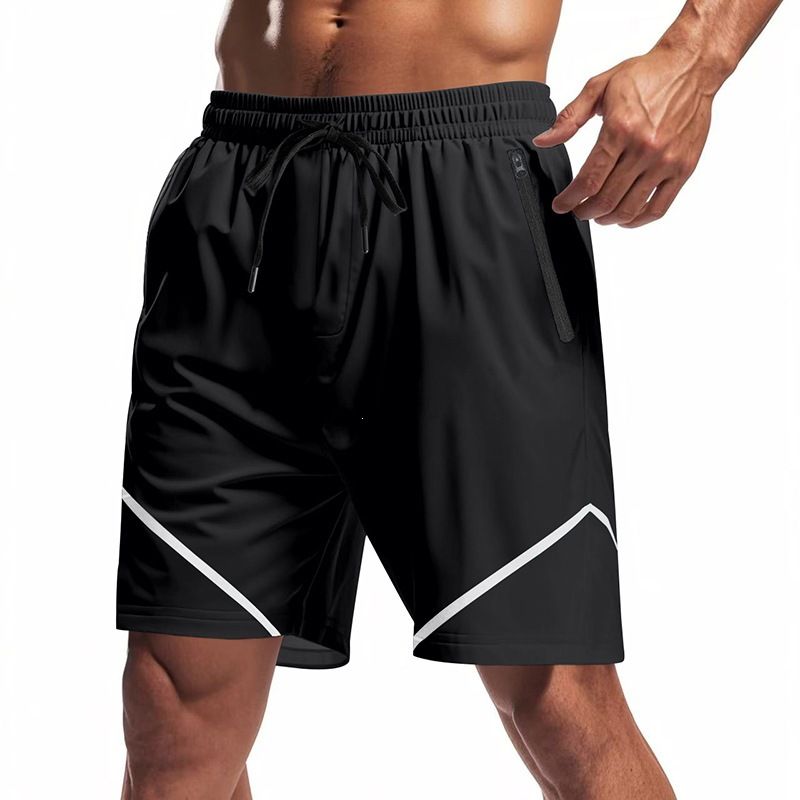 Men's Summer Sports Shorts Lightweight Casual Beach Basketball Clothing Simple Style New Arrivals_viptrois.com