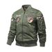 Men's Clothing Autumn And Winter Tough Jacket Supply [cotton / Thin Airplane Embroidered Pilot Jacket Men's Flight Japanese Workwear_viptrois.com