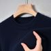 Pure Winter New Wool 's Half Turtleneck Warm Knitted For Middle-aged And Young Casual Inner Wear Solid Color Sweater_viptrois.com