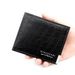 Wallet Card Cases Fashion Men's Short Wallet Hinge TPU Printed Stone Wallet Multi Card Slots Small Silver Bag Coin Clip_viptrois.com