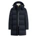 Men's Unisex 90% White Duck Down Solid Color Thickened Hooded Ski Jacket Warm Coat Extreme Cold-Proof_viptrois.com