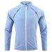 Men's & Women's Stand Collar Training Jacket – Slim-Fit Quick-Dry Zip Up Sports Coat (S-XXXL, Black/White/Navy/Red) | Lightweight Nylon Gym Wear_viptrois.com