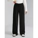 Men's Clothing High End Sporty Casual Pants, A Hot Seller In Trade, Loose Fit, Drape, Drawstring Elastic Waist, Slimming Wide Leg Trousers_viptrois.com