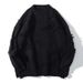 Loom Distressed Sweater Men Autumn Winter Japanese Retro Casual Split Knitwear Ins Trendy Loose Knit Jacket_viptrois.com