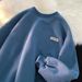 Spring And Autumn Top, Men's And Women's Coat, Couple's Wear, Lazy White Hoodie_viptrois.com