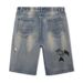 Men's Clothing Plus Size Denim Shorts 300 Pounds 8xl Trendy Brand Loose Version Five Points_viptrois.com