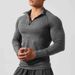 GYMBULL Quick-Dry High-Elasticity Workout Shirt – Breathable, Medium-Thick Compression Fitness Top (230g Cationic Fabric) For Men & Women_viptrois.com