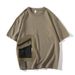 Men's Clothing Style American Retro Handsome Men's Short Sleeved T Shirt Sports Casual Trend Korean Version Loose Men's Clothing Tops_viptrois.com