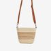 Straw Bag Woven Bag Fashion Crossbody Straw Bag Women's Striped Straw Bag Braided Bag Seaside Holiday Wind Beach Bag_viptrois.com