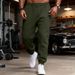 Men's Casual Jogger Pants - Lightweight Workout Tapered Sweatpants, Elastic Cuff, Drawstring Waist, Breathable & Stretchy For Gym, Running, Daily Wear_viptrois.com