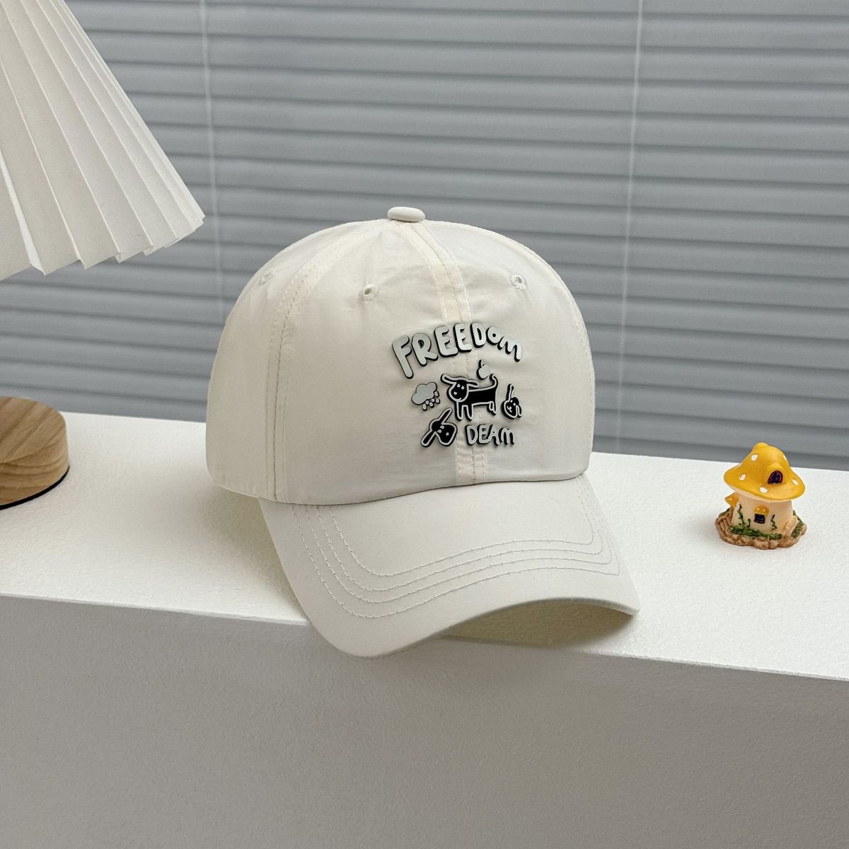 Children's girl's duckbill quick drying new puppy baseball stylish little girl sunshade hat, spring and summer styles_viptrois.com