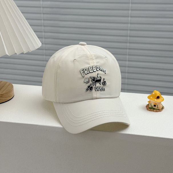 Children's girl's duckbill quick drying new puppy baseball stylish little girl sunshade hat, spring and summer styles_viptrois.com