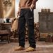 Men's Clothing Retro Casual Pants American Vintage Cargo Pants – Outdoor Utility Trousers With Multi-Pockets & Tapered Cuff (4 Colors, 29-40 Sizes)_viptrois.com