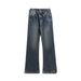 Vintage Denim Men High Street Punk Washed Loose Casual Straight Pants Trendy Basic Style_viptrois.com