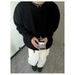 Round Neck Men's Sweater, Autumn And Winter Vintage Knit Sweater, Youth Thread Jacket_viptrois.com