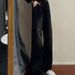 Men's Clothing High Street Retro Stitching Split Straight Jeans Men's Loose Slim All Match Casual Ins Trendy Trousers_viptrois.com