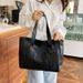 Women’s Bags New Style Korean Style All Match Simple Large Capacity Tote Bag Shoulder Handbag Soft Leather Women's Bag_viptrois.com