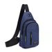 USB Charging Crossbody Bag For Men - Lightweight Anti-Theft Chest Shoulder Bag With Multiple Pockets, Water-Resistant Oxford Fabric, Adjustable Strap_viptrois.com