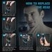 SEJOY 5 In 1 Electric Shaver Beard Trimmer Mens Grooming Kit Dry & Wet Razor_viptrois.com