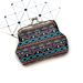 Retro Ethnic Style Printing Creative Women's Change Bag Student Buckle Coin Mouth Gold Bag Little Girl Holding Wallet_viptrois.com