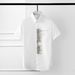 Men's Short Sleeve Shirt Crystal Rhinestone Face Design Wrinkle Free Cotton Casual Basic Style Summer Fashion White Black_viptrois.com