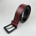 Men's Genuine Leather Belt - Classic Cowboy Style With Stitching Detail & Buckle Closure For Jeans & Pants_viptrois.com