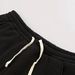 Flame Streetwear Set – Hooded Sweatshirt & Jogger Pants (100% Polyester, Black/Red Ember Print, Unisex Oversized Fit, Gym To Street)_viptrois.com