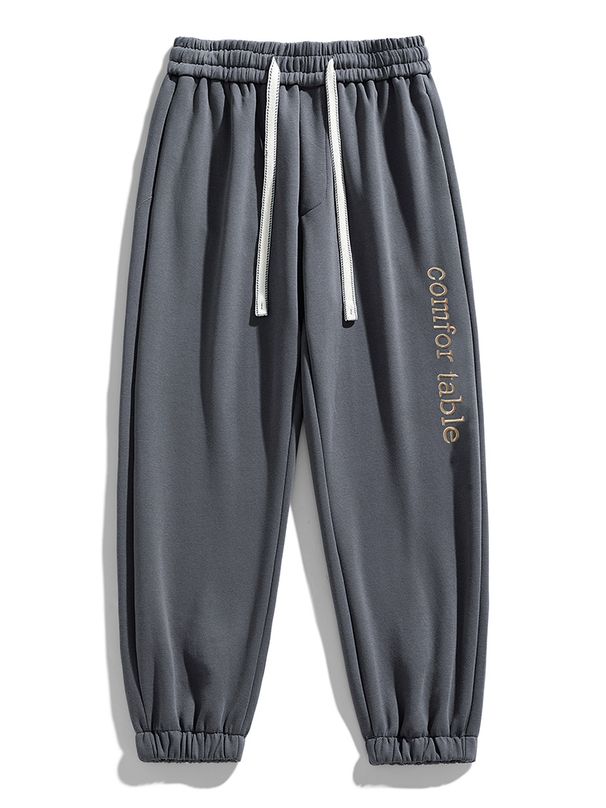2025 Große Größe Männer Jogginghose Frühling Herbst Casual Baggy Jogger Hosen String Banding Einfarbig Sportswear Baumwolle Lose Hosen 8XL_viptrois.com