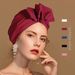 Women's Fashionable Baotou Hat French Retro Headscarf Flower Pullover Hat_viptrois.com
