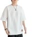 Men' Popular Hort-leeve T-hirt With Emboed Letter Print, Ummer Breathable, Veratile Trendy Top For Young_viptrois.com