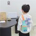 Kids Waist Bag - M Letter Print Mini Backpack For Boys (Custom Logo, Travel & School Use)_viptrois.com