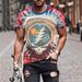 Men's Clothing New Summer Fashion New 3D Letter Printing Men's Casual Fashion T Shirt Large Size_viptrois.com