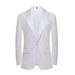 Men's Triangle Sequin Suit Jacket In US Size, Evening Party Performance Costumes_viptrois.com