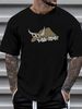yak Bro Tee T-shirt Breathable Unisex Streetwear Comfortable Slightly Homme Summer Stretched Versatile Soft Top For Everyday Wear Designer Clothes_viptrois.com