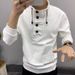 New winter casual small stand up collar slim fit thick hoodie fashionable short style base shirt long sleeved men_viptrois.com