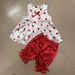 Mother & Kids Silk Girl Suit Satin Heart Butterfly Casual Suit_viptrois.com