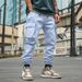 Men's Cargo Jogger Pants - Stylish Multi-Pocket Outdoor Casual Trousers With Elastic Cuffs For Fall_viptrois.com