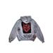 American Street Retro Y2K Unisex Demon Print Patch Heavy Loose Hooded Sweatshirt_viptrois.com