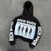 Men's Casual Hooded Sweatshirt With 3D Letter Print - Breathable Polyester Fabric, Loose Fit For Comfort, Youth Streetwear Style_viptrois.com