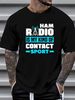 Amateur Radio Operator HAM Radio Is My Kind Of Con Baseball Cap Snapback Caps Knitted Hat Slightly Streetwear Homme Top For Everyday Wear Fashion_viptrois.com