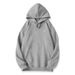 Men's Clothing 400G Silver Fox Fleece Fleece Lined Sweatshirt, Long Sleeves, Fleece Lined Drop Shoulder Hoodie, US Embroidered Autumn/winter Style._viptrois.com