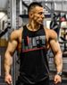 Men's Clothing Print Fitness Vest Cotton Vest_viptrois.com