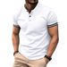 2025d 2024 Summer Quick-Dry Turn-Down Collar Polo Shirt With Buttons And Pocket For Men_viptrois.com