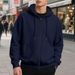 Men's Clothing Plus Velvet Heavyweight Fleece-Lined Zip-Up Hoodie Men's Oversized Streetwear Pullover With Contrast Drawstring Casual Jacket_viptrois.com