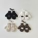 Children's gloves with velvet thickening Instagram warm halter cartoon gloves for boys and girls_viptrois.com
