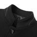 Autumn And Winter New Middle Aged Jacket Standing Collar Woolen Coat Casual Men's Wear_viptrois.com