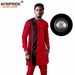 Men's clothing African national printing batik cotton men's casual set_viptrois.com