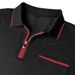 Men's Short Sleeve Polo Shirt With Contrast Collar & Chest Pocket – Breathable Cotton Blend Casual Top For Summer (10 Colors, S-Xxxl)_viptrois.com